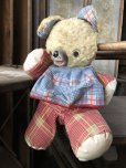 画像1: Vintage Celluloid Nose Doll Bear 22cm (B589） (1)