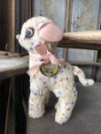 画像1: Vintage Plush Doll The Angel Lamb 21cm (B588） (1)