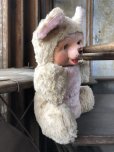 画像7: Vintage Celluloid Face Doll Bear 25cm (B579） (7)