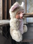 画像7: Vintage Celluloid Face Doll Bear 25cm (B579）