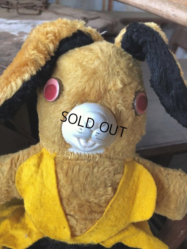 画像4: Vintage Celluloid Nose Doll Bunny 34cm (B585）
