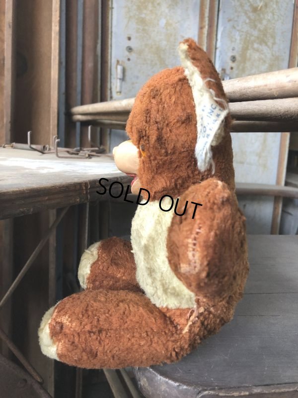 画像7: Vintage Rubber Nose Doll Bear 18cm (B582)