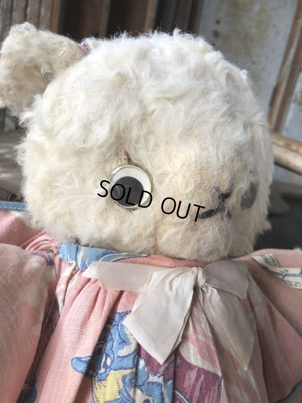 画像3: Vintage Plush Doll Bunny 23cm (B587）
