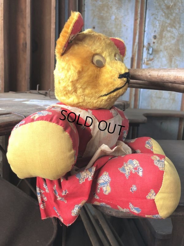 画像5: Vintage Plush Doll Teddy Bear 23cm (B586）