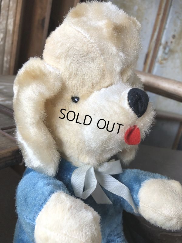 画像7: Vintage Plush Doll Poodle 25cm (B584）