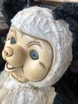 画像2: Vintage Rubber Face Doll Panda Bear 25cm (B581） (2)