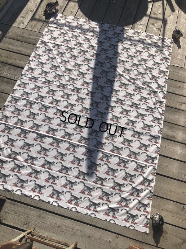 画像5: Vintage Twin Flat Sheet Fabric B Kliban Cats (B592)