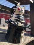 画像7: Vintage B Kliban Cats in Top Hat Trinket Jar (B595)