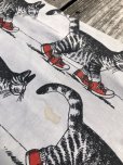 画像7: Vintage Twin Flat Sheet Fabric B Kliban Cats (B592)