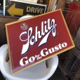 画像1: Vintage Schlitz Beer Store Display Sign (B596) (1)