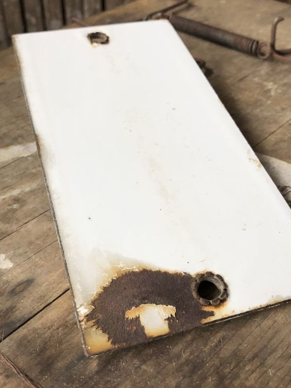 画像3: Vintage BELL SYSTEM Porcelain Sign Underground Telephone Cable DO NOT DISTURB (B599)