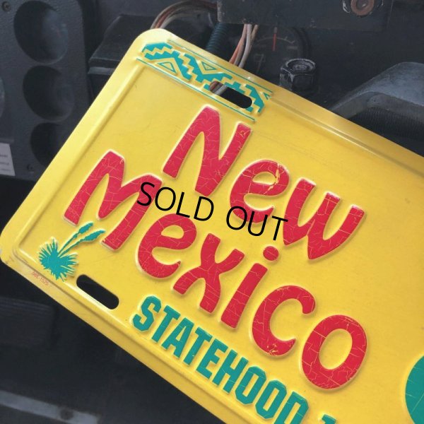 画像3: 90s Vintage American License Number Plate / New Mexico ROUTE66 (B604)