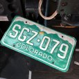 画像1:  Vintage American License Number Plate / COLORADO SGZ 079 (B618) (1)