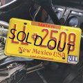 90s Vintage American License Number Plate / New Mexico USA LL 2508 (B622)