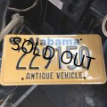 00s Vintage American License Number Plate / Alabama 229150 (B608)