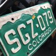 画像2:  Vintage American License Number Plate / COLORADO SGZ 079 (B618) (2)