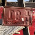 画像2: 30s Vintage American License Number Plate / CONN.1935 IH 91 (B637) (2)