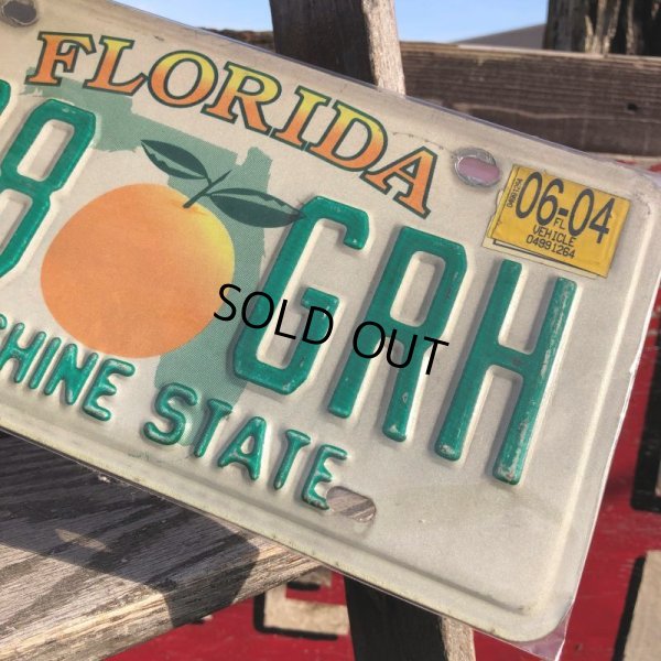 画像2: Vintage American License Number Plate / FLORIDA T98 GRH (B625)