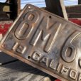 画像4: 30s Vintage American License Number Plate / 1937 CALIFORNIA 8M 6311 (B640) (4)