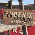 ※Vintage American License Number Plate / PHOENIX ARIZONA (B633)