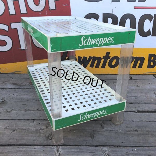 画像8: Schweppes Soda Advertising Store Display Shelf Shelving Unit Rack (B644)