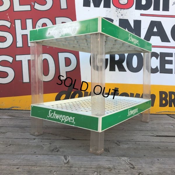 画像5: Schweppes Soda Advertising Store Display Shelf Shelving Unit Rack (B644)