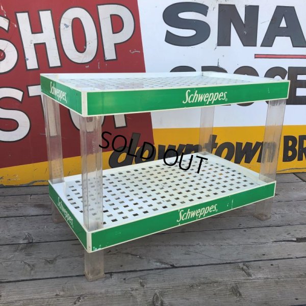 画像7: Schweppes Soda Advertising Store Display Shelf Shelving Unit Rack (B644)