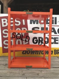 Gatorade Advertising Store Display Shelf Shelving Unit Rack (B645)