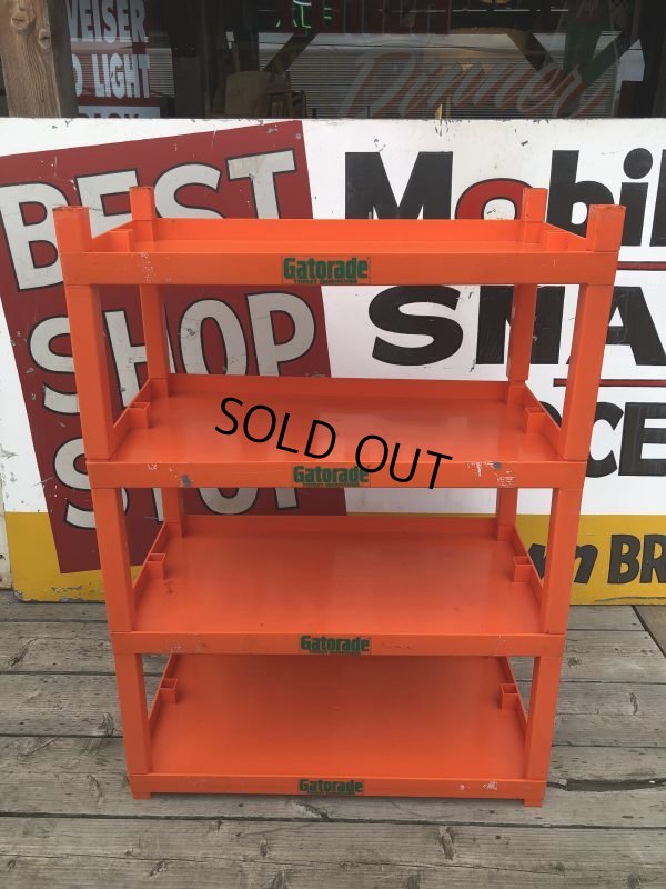 画像6: Gatorade Advertising Store Display Shelf Shelving Unit Rack (B645)