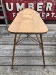 画像4: Vintage Wooden Ironing Board Table (B646)
