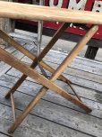 画像11: Vintage ARWOO Wooden Ironing Board Table (B648)