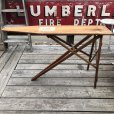 画像4: Vintage The  J. R. Clark Co Wooden Ironing Board Table (B647)