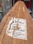 画像9: Vintage The  J. R. Clark Co Wooden Ironing Board Table (B647)