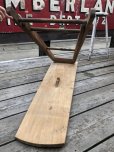 画像16: Vintage ARWOO Wooden Ironing Board Table (B648)