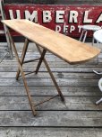 画像1: Vintage ARWOO Wooden Ironing Board Table (B648) (1)