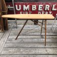 画像5: Vintage Wooden Ironing Board Table (B646)