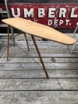 画像1: Vintage Wooden Ironing Board Table (B646) (1)