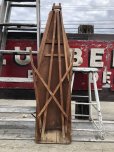 画像12: Vintage The  J. R. Clark Co Wooden Ironing Board Table (B647)