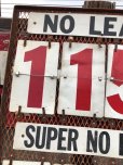 画像15: 【店舗引き取り限定】 Vintage Large Gas Station Metal Gas Prices Sign (B650)