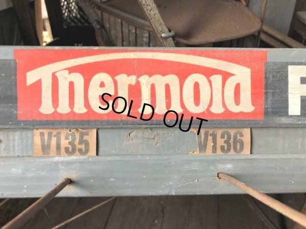 画像8: Vintage Advertising Thermoid Fan Belt Wooden Store Display Rack (B651)