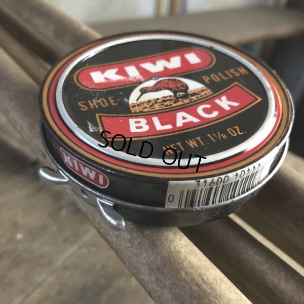 画像3: Vintage KIWI Shoe Polish Tin Can BLACK (B664)