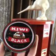 画像1: Vintage KIWI Shoe Polish Tin Can BLACK (B664) (1)