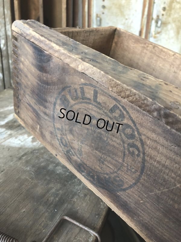 画像6: Antique Phoenix Bull Gog Toe Calks Wooden Box (B667)