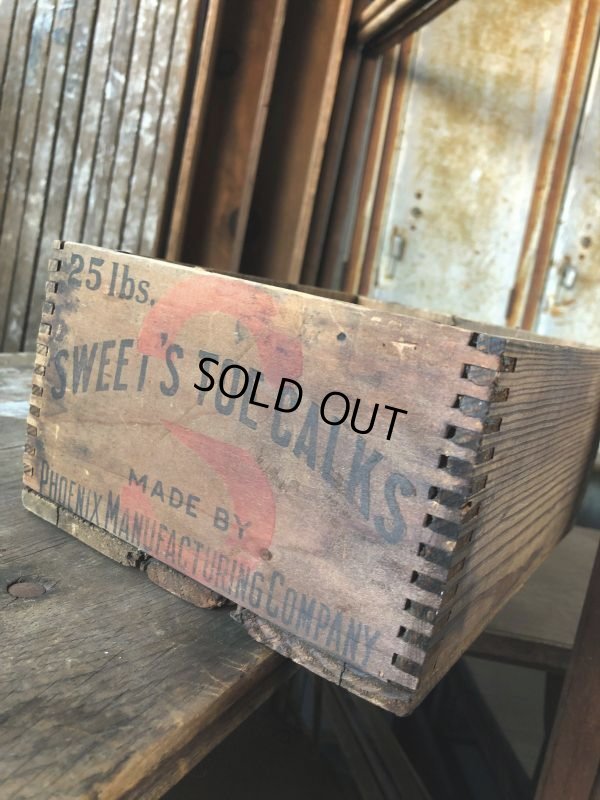 画像11: Antique Sweet's Toe Calks Toe Calks Wooden Box (B668)