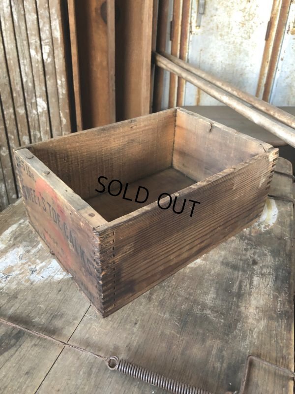 画像5: Antique Sweet's Toe Calks Toe Calks Wooden Box (B668)