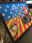 画像3: Vintage 60s Easy Rider Peter Fonda Super Cycle Psychedelic Poster w/Frame (B669)