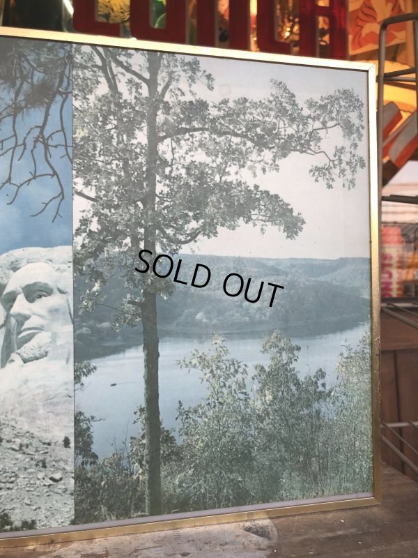 画像25: Vintage FALSTAFF Beer Advertising Mount Rushmore Store Display Lighted Sign (B670)