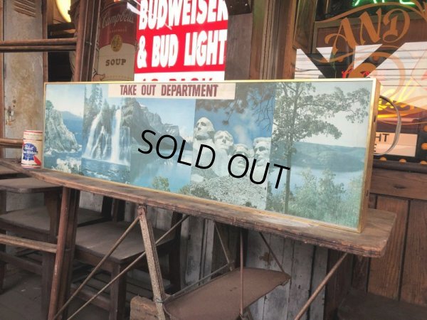 画像16: Vintage FALSTAFF Beer Advertising Mount Rushmore Store Display Lighted Sign (B670)