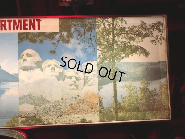 画像6: Vintage FALSTAFF Beer Advertising Mount Rushmore Store Display Lighted Sign (B670)