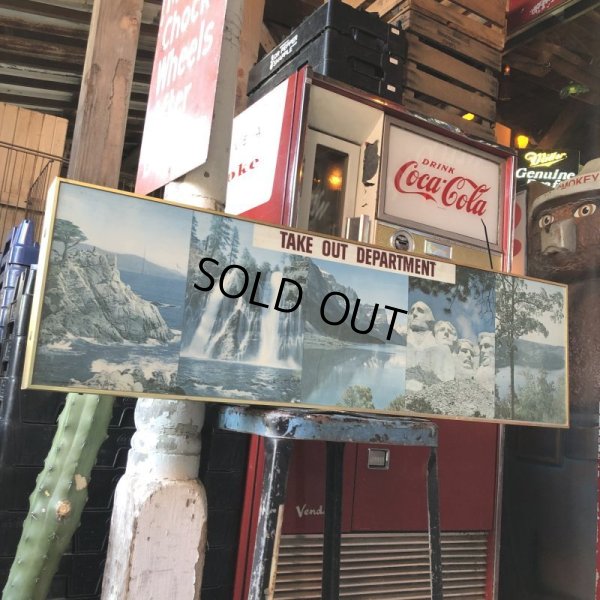 画像27: Vintage FALSTAFF Beer Advertising Mount Rushmore Store Display Lighted Sign (B670)